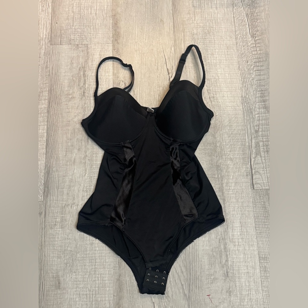 Ashley Stewart Black Shapewear Bodysuit